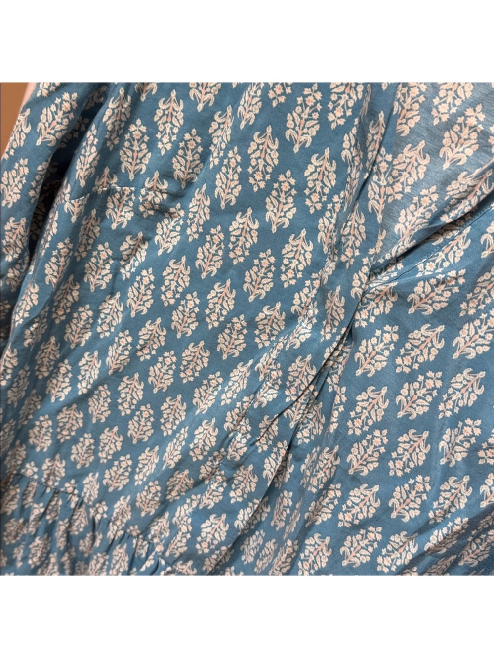 Nfs❌ZARA flounced hem floral dress with collar - Picture 5 of 6